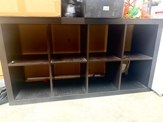 Kallax Shelf unit -ikea , black-brown