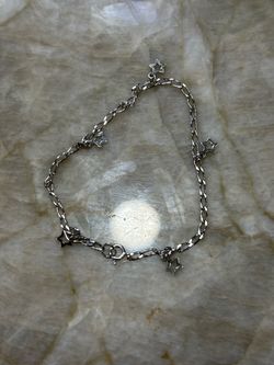For Wedding 925 Sterling Silver Bracelet 7.5 Inches Long