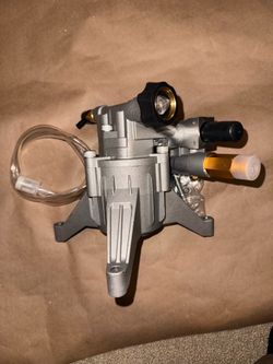 Pressure Washer Water Pump Assembly Manifold Metal Silver/Black for Cold Water