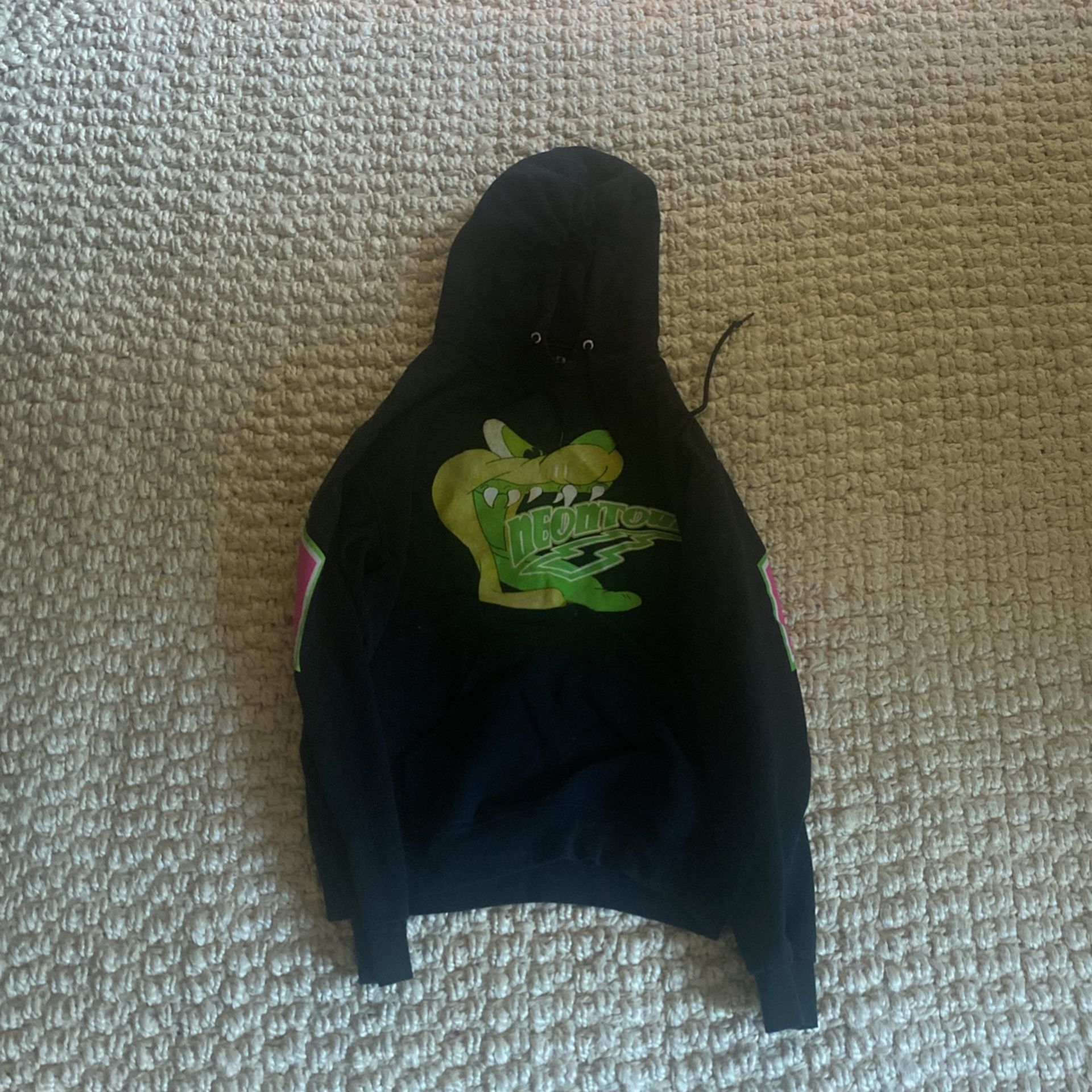 Playboi Carti Neon Tour Hoodie Size M