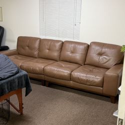 Italian Leather Couch