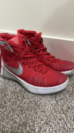 Red Nike Hyperdunk Sneakers 15’