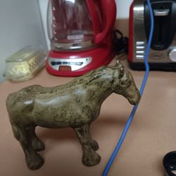 Vintage Cast Iron Horse
