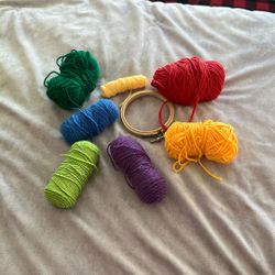 multicolor yarn 