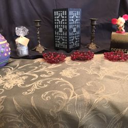 Candles And Candle Holder 