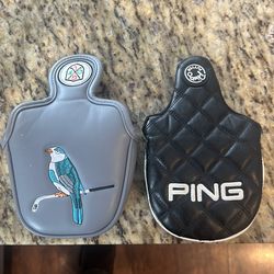 Pin and Golf Galaxy putter covers