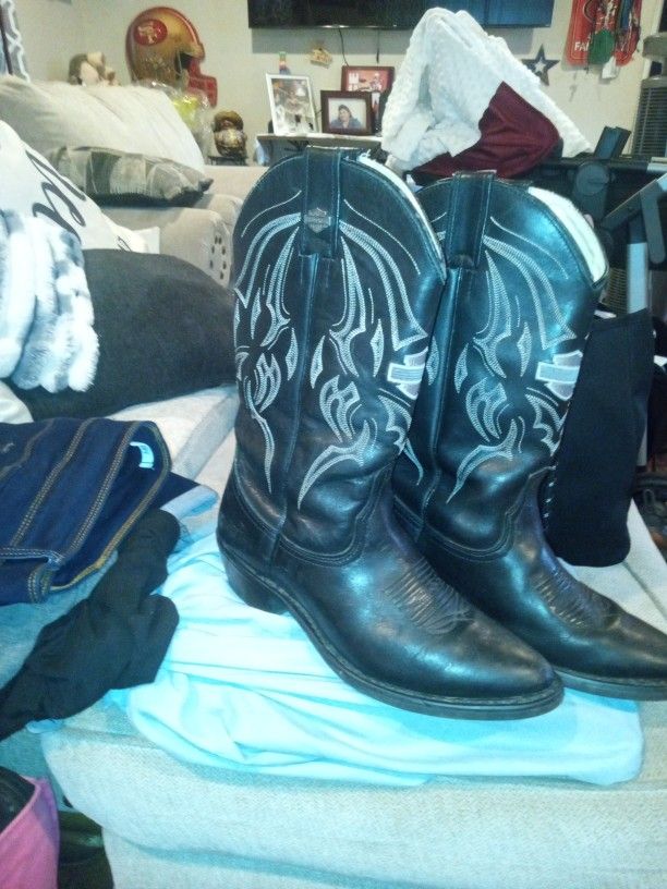 Woman's Boots Harley-Davidson's Size 9 Wide 