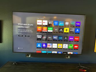 Vizio 65” Smart TV and Klipsch sound bar