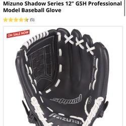 1 Black Mizuno Baseball Gloves In Great Condition