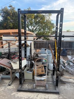 Champion Barbell Weight Lifting Power Rack / Half Rack