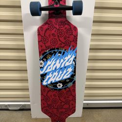 Santa Cruz Drop Through Long Board