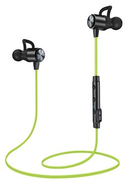Wireless Headphones, Bluetooth Earbuds, ATGOIN Lightweight Bluetooth Earbuds, Sweatproof Stereo Wireless Earphones Noise Cancelling Wireless Earbuds