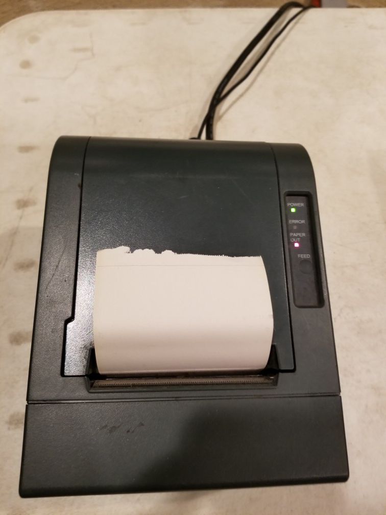 Receipt printer