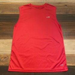 Champion Duo-Dry Bright Red Tank Top
