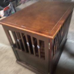 Wooden Dog Crate Large Size 