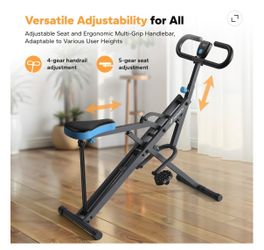 Squat Assist Trainer Glutes-Leg Workout with 3 Tension Bands, 350 lbs ready assembled new