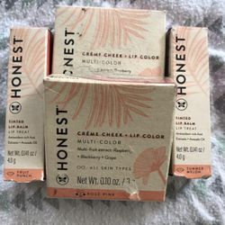 New Honest Creme Blush & Tint Lip Balm 