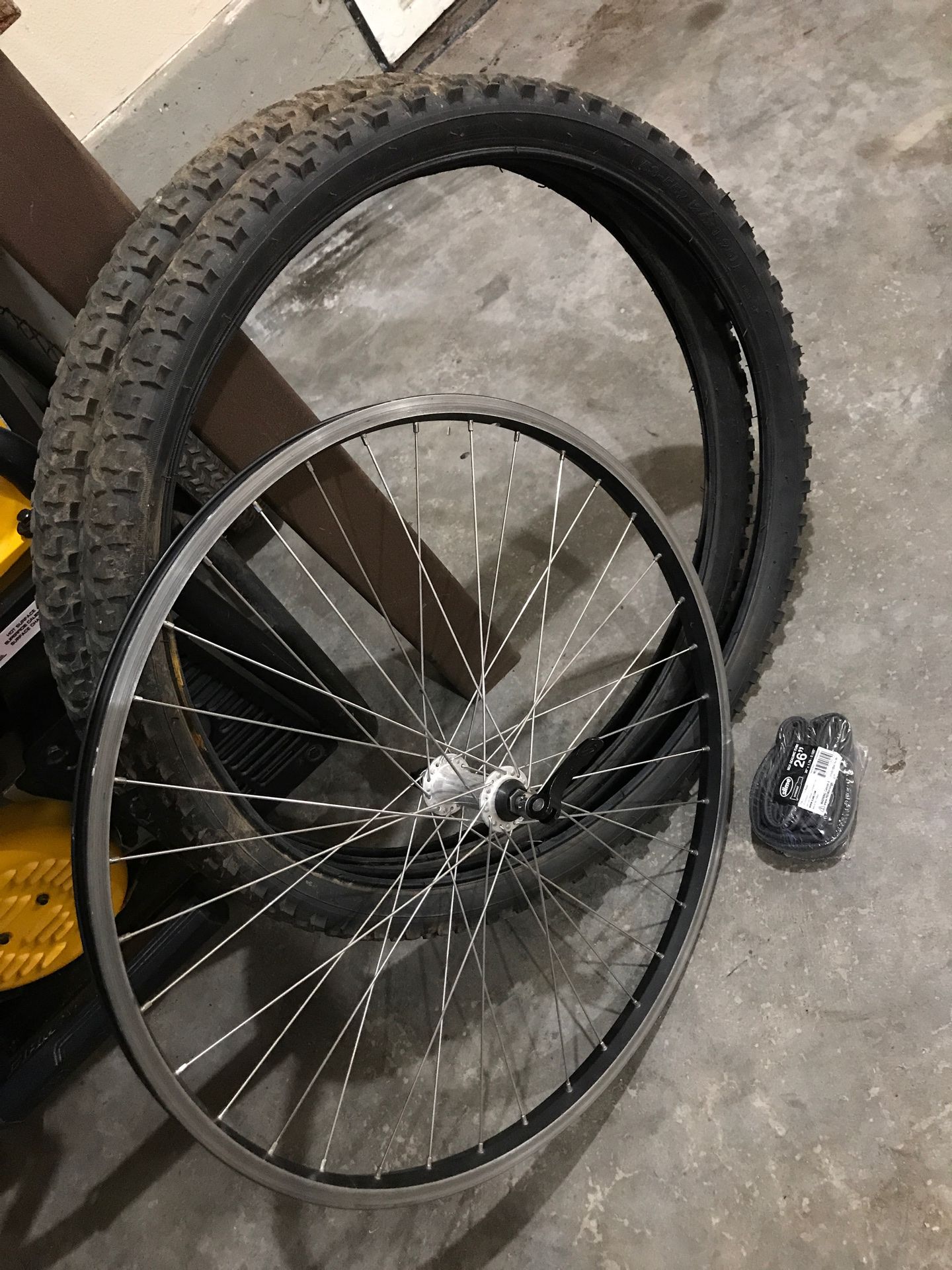 Bike 26” bike wheel tires and tube