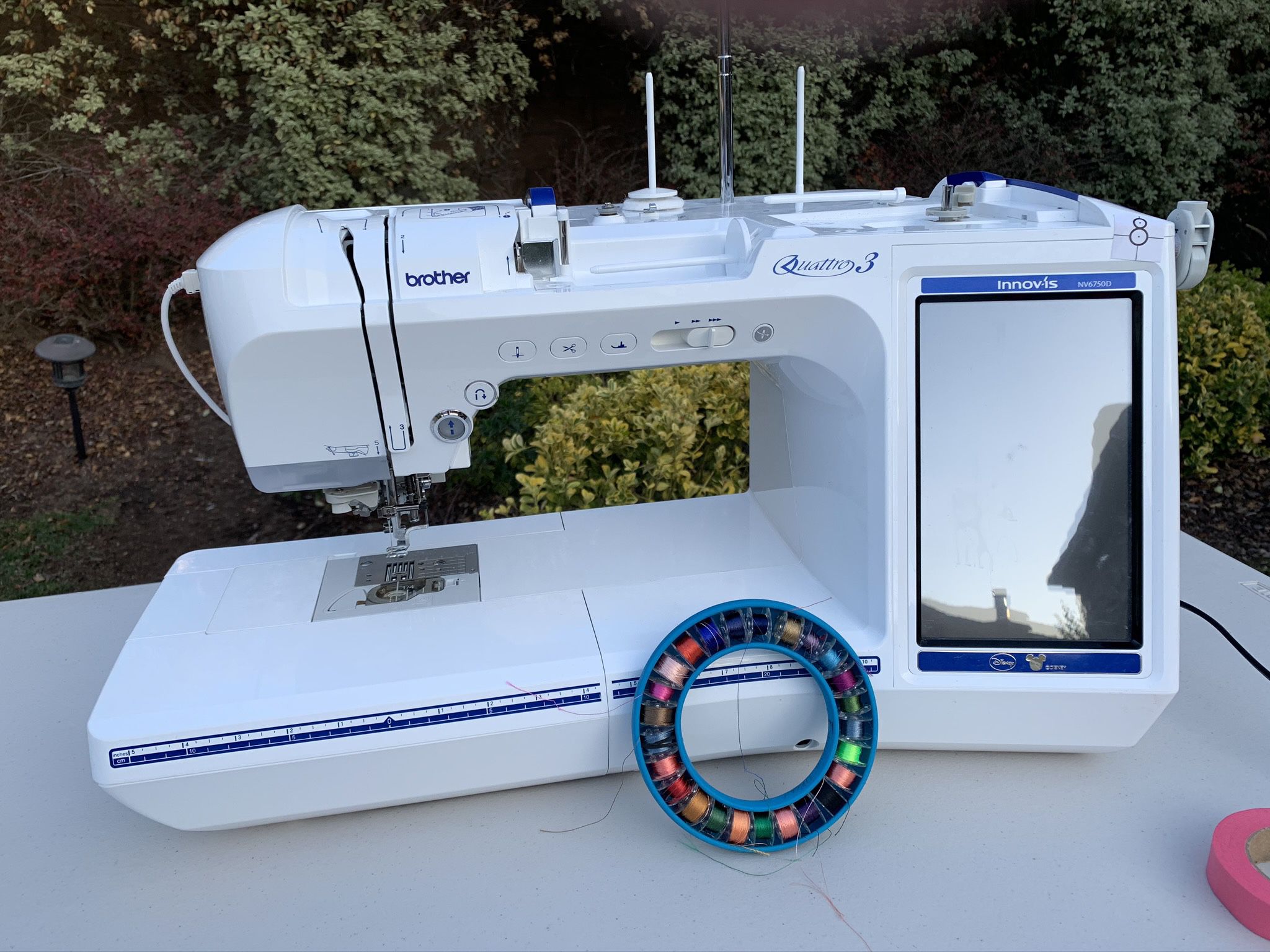 REDUCED PRICE Brother, Embroidery And Sewing Machine With Embroidery Items