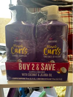 Aussie shampoo and conditioner miracle curls
