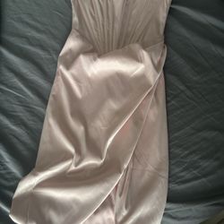 Blush Pink Corset Dress 