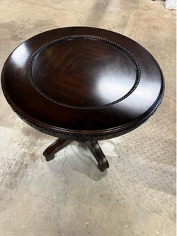 Beautiful round side table