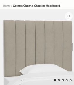 Carmen Channel Charging Headboard