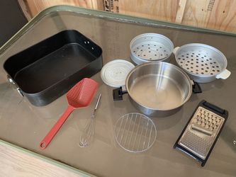 10 Piece “Our Table” Stainless Steel Cookware Set for Sale in Warwick, RI -  OfferUp