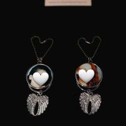 Rearview Mirror Angel Wings Pendant 