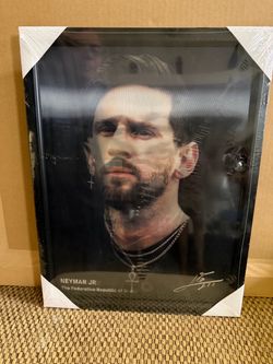 Framed Cursed Soccer Parody Print - Funny Meme Messonaldo Wall Art (14x17)