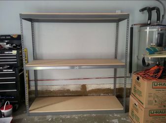 Garage Home Storage Rack Supply Shelving 72 in W x 30 in D Shelves Stronger Than Homedepot Lowes Costco And Ivar Systems Delivery Available