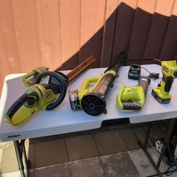 Ryobi 18v Power Tools