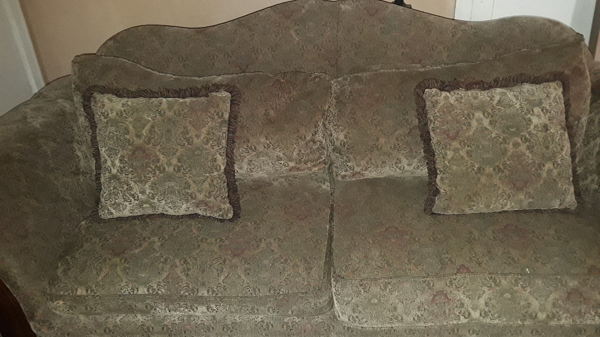 3-piece couches with reclining chair