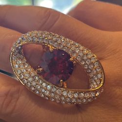 High Quality Swarovski Crystal Ring 