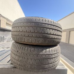 275/55/20 Bridgestone Dueler H/T 70%+ Tread (2)