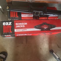 EAZ Lift Scissors jacks Sets Of 2