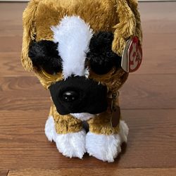 Ty Beanie, Boo Named Brutus, A Plus Toy Dog Resembling A Boxer8” Tall  New