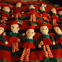 ELF ON A SHELF - Plush Elves 