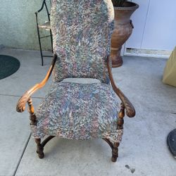 Vintage Wood Chair 