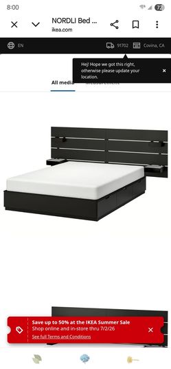 King Size Ikea Bed