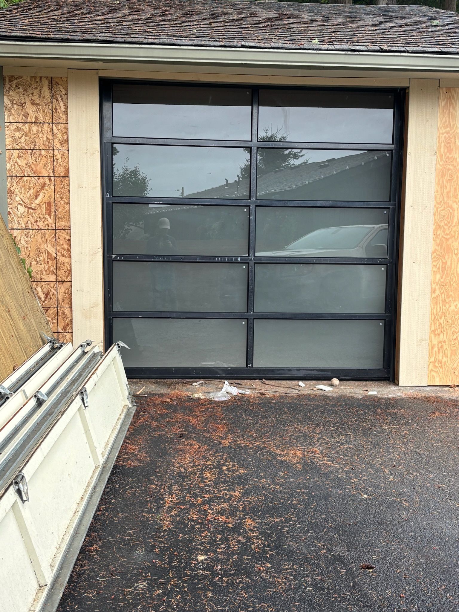 9x8 Garage Modern Aluminum Doors