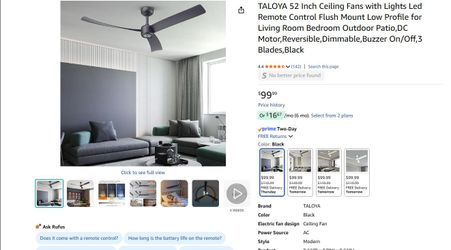 Ceiling Fans with Lights