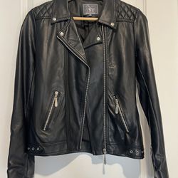 Black Leather Jacket Women Size Xs See All the Pictures