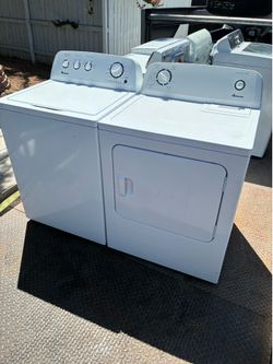 AMANA WASHER & ELECTRIC DRYER