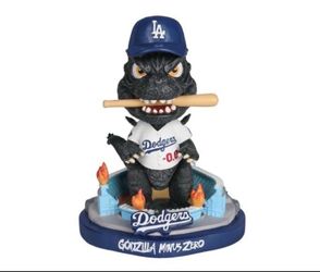 Dodgers Godzilla Minus Zero bobble head