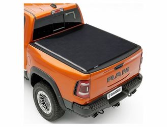 5.7FT Soft Roll Up Truck Bed Tonneau Cover, Fits 2019-2026 Ram 1500 New Body 5.7FT Bed, Vinyl, No-Drill Setup, Water & UV Resistant, Ideal for Farm, F