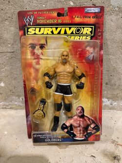 Signed WWE action figures