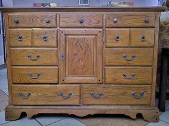 BIG SOLID WOOD DRESSER