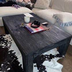 Black Coffee Table 