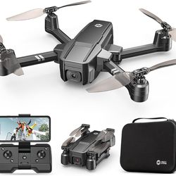 HS440 Foldable FPV Drone with 1080P WiFi Camera for Adult Beginners and Kids; Vo